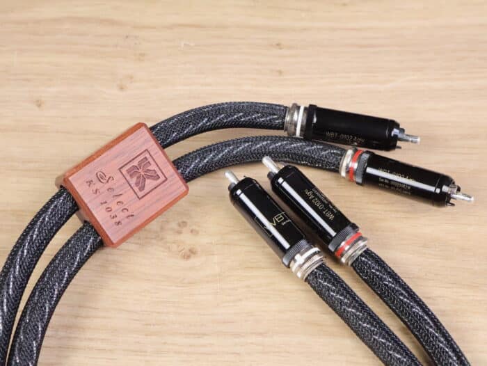 Kimber Kable Select KS-1038 high end silver audio interconnects RCA 0,5 metre 2