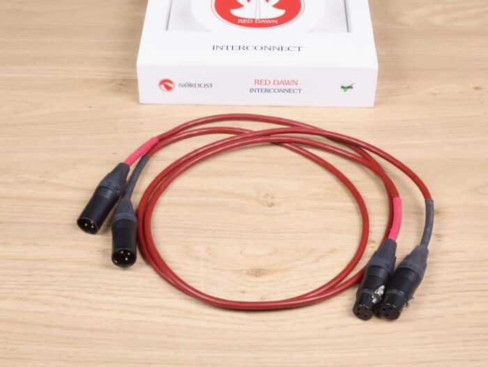 Nordost Leif Red Dawn audio interconnects XLR 1,0 metre 21