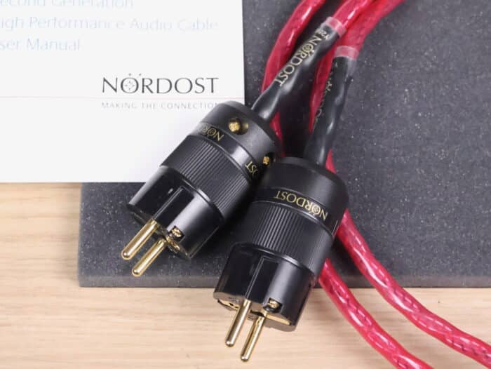 Nordost Norse Heimdall 2 audio power cables 1,0 metre (2 available) 2