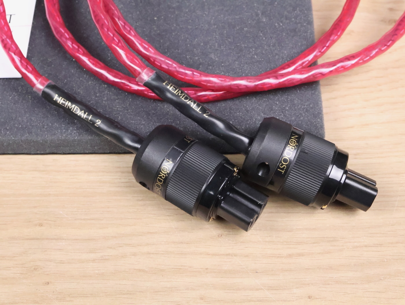 Nordost Norse Heimdall 2 audio power cables 1,0 metre (2 available) 3