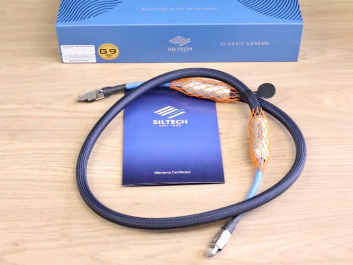Siltech 880 Network Classic Legend G9 high end audio RJ:E ethernet cable 1,5 metre NEW 30% OFF 31