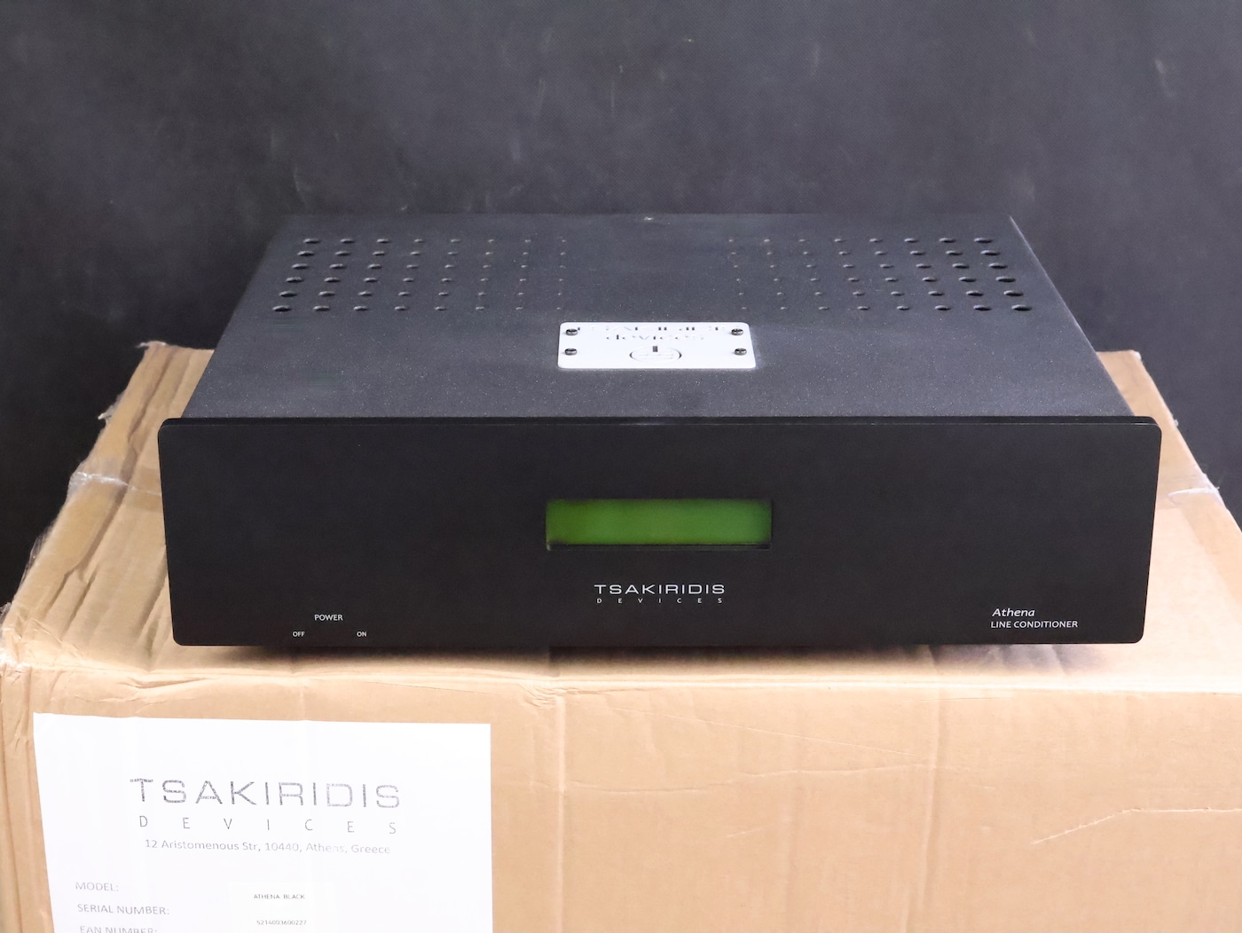 Tsakiridis Athena audio power conditioner NEW 25% OFF 1