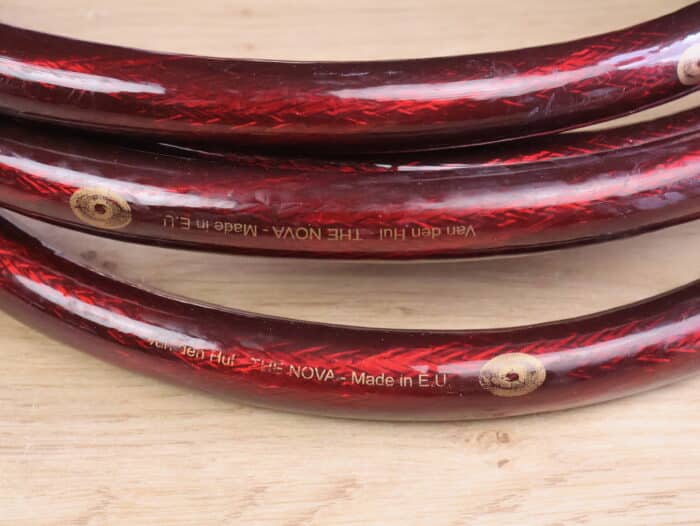 Van den Hul The NOVA high end audio speaker cables 3,0 metre 2