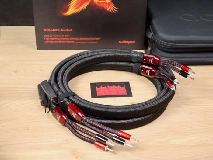 AudioQuest FireBird ZERO high end audio speaker cables 2,0 metre 1
