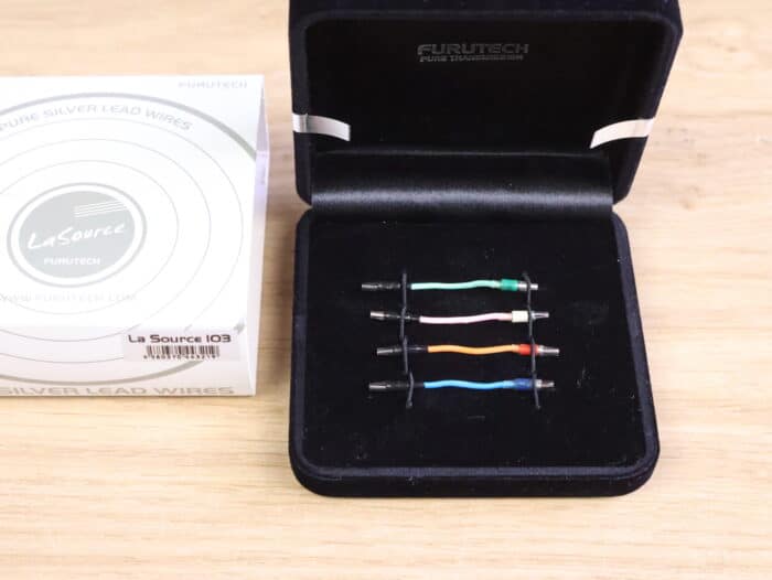 Furutech La Source 103 audio Phono headshell leads (set of four) 1