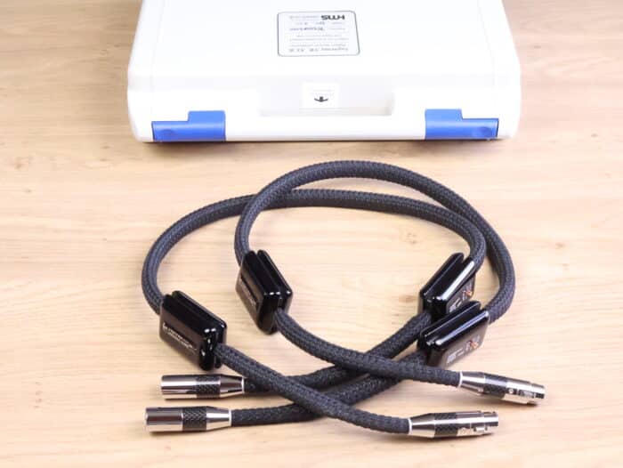 HMS Elektronik Suprema SR high end audio interconnects XLR 1,0 metre 1