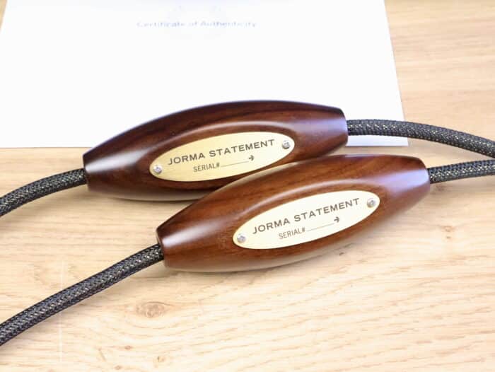 Jorma Design Statement high end audio interconnects XLR 1,0 metre 2