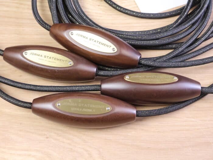 Jorma Design Statement high end audio speaker cables 2,5 metre 2