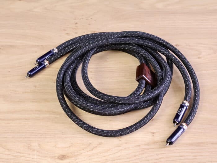 Kimber Kable Select KS-1030 high end silver audio interconnects RCA 2,0 metre 1