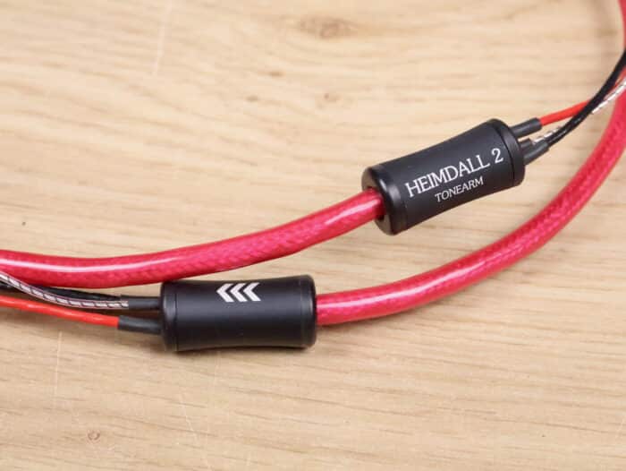 Nordost Norse Heimdall 2 Phono Tonearm audio interconnect RCA-RCA 1,25 metre 2