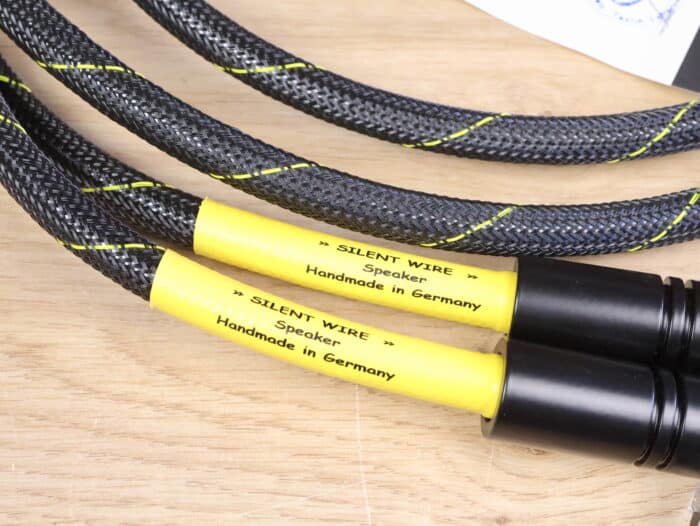 Silent Wire LS Referenz Ag high end silver audio speaker cables 2,0 metre 2