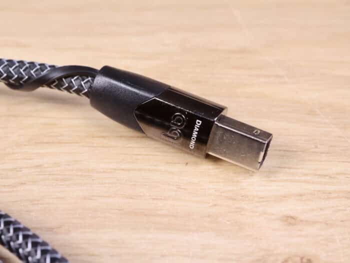 AudioQuest Diamond high end silver audio USB cable (type A to B) 1,5 metre 52