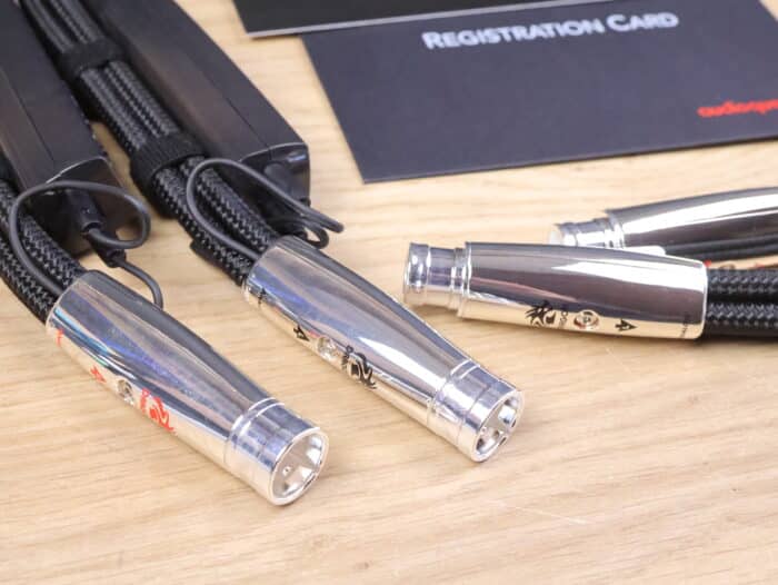 AudioQuest Dragon high end silver audio interconnects XLR 1,0 metre NEW 2