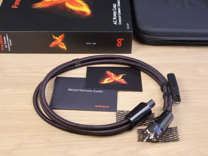 AudioQuest FireBird Source high end audio power cable 1,0 metre NEW 1