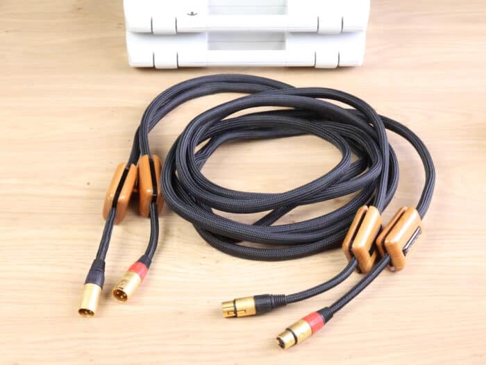 HMS Gran Finale Jubilee Top Match high end audio interconnects XLR 3,0 metre 1