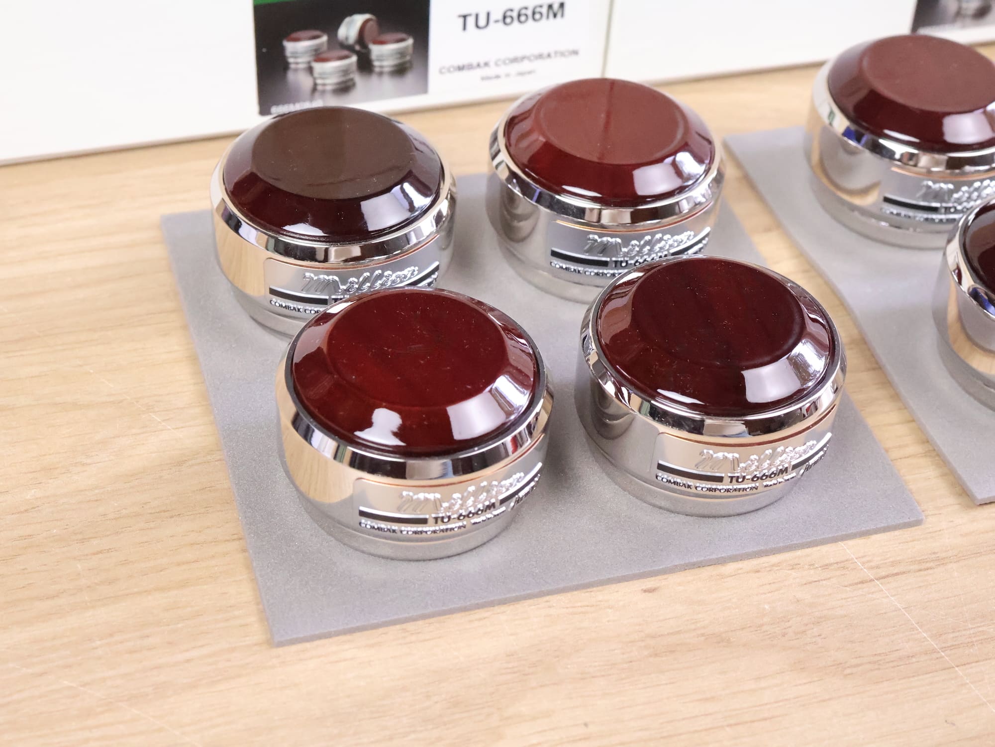 Harmonix TU-666M Million Maestro high end audio tuning feet (3 sets of 4) 2