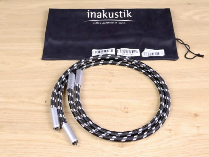 Inakustik Referenz NF-1603 audio interconnects RCA 0,75 metre 1