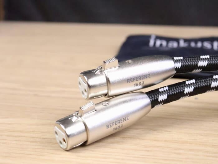 Inakustik Referenz NF-1603 audio interconnects XLR 1,0 metre (2 pairs available) 2
