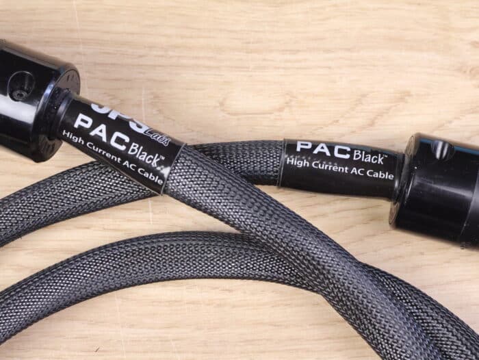JPS Labs PAC Black high performance audio power cable 2,0 metre 12