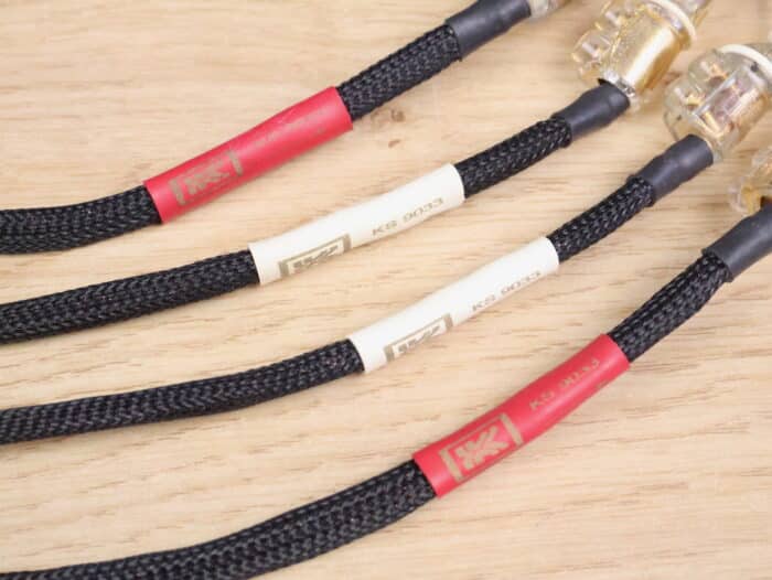 Kimber Kable Select KS-9033 high end audio speaker cable jumpers set of 4 2