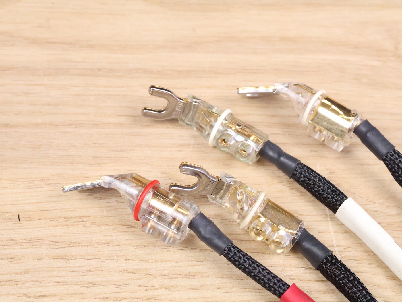 Kimber Kable Select KS-9033 high end audio speaker cable jumpers set of 4 3