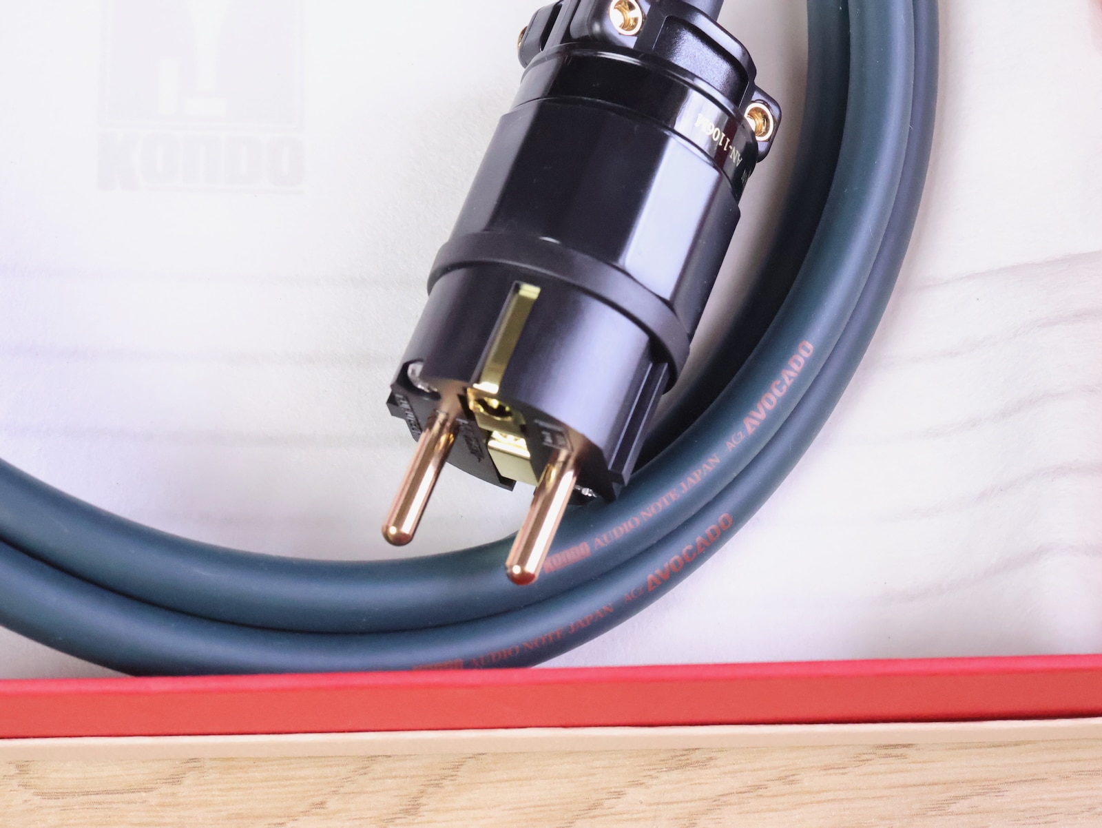 Kondo Audio Note ACz Avocado high end audio power cable 2,0 metre NEW 30% OFF 2
