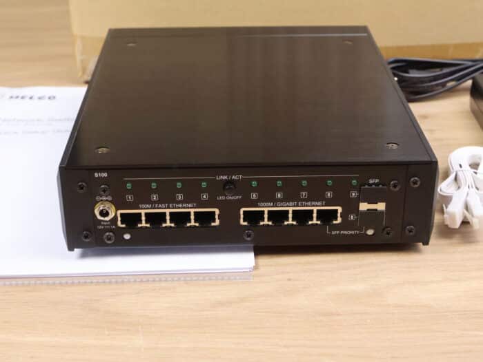 Melco S100 high end audio network switch 42