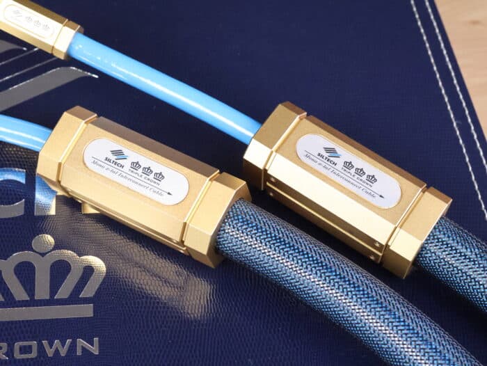 Siltech Royal Triple Crown high end audio interconnects RCA 1,0 metre 2