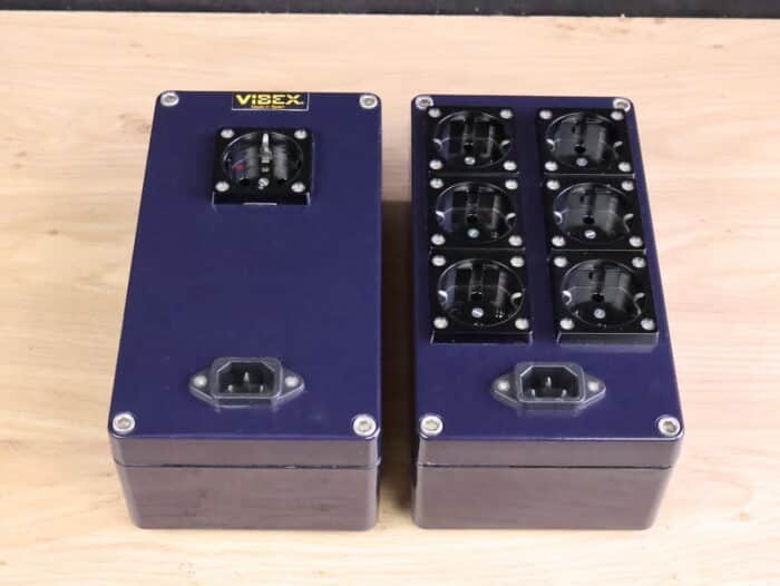 Vibex Reference Power Block 6 Rhodium with Vibex V1 Reference Power Filter 1