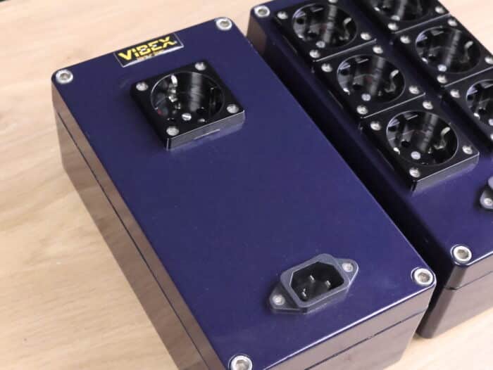 Vibex Reference Power Block 6 Rhodium with Vibex V1 Reference Power Filter 2