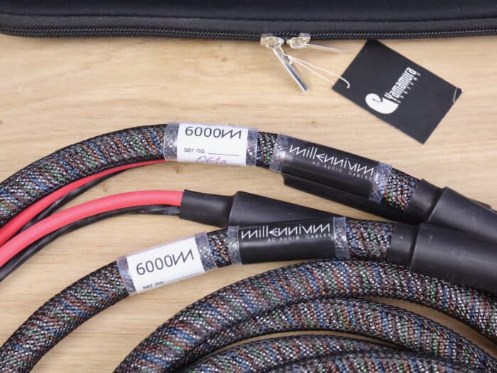 Yamamura 6000M Millennium Special Edition audio speaker cables 3,0 metre 2
