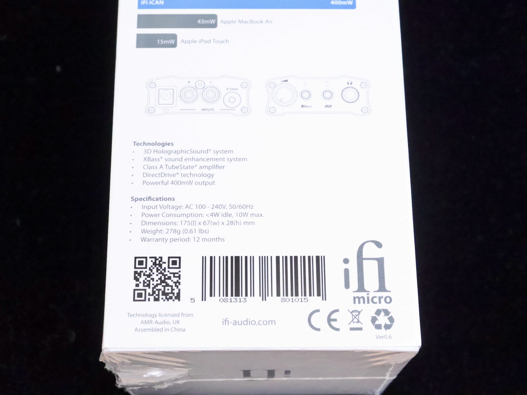 iFi iCAN audio headphone amplifier NEW 40% OFF 2